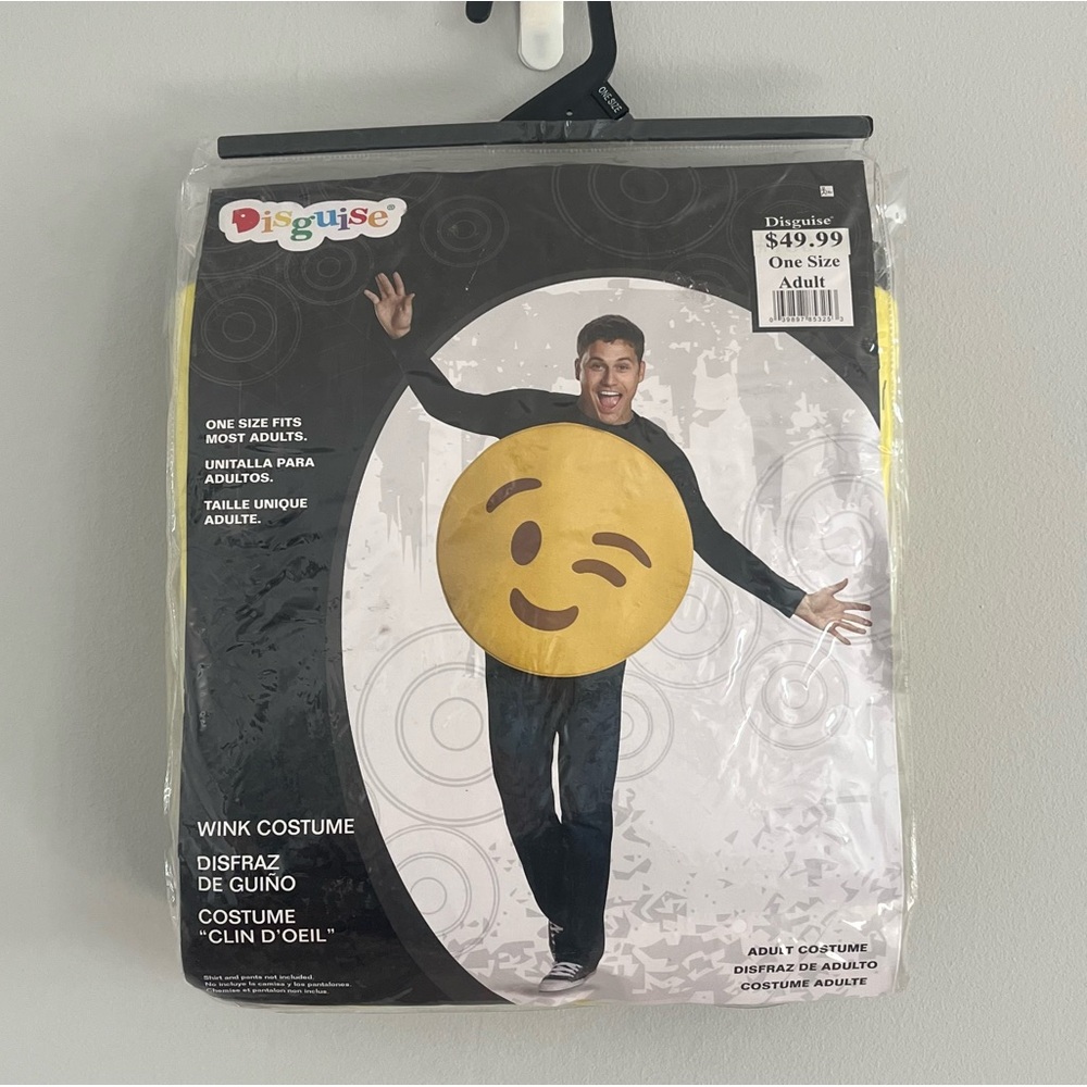 Wink Emoji Costume